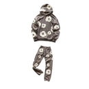 Conjunto Denim Tears Cinza Escuro