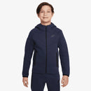 Jaqueta Kids Tech Fleece Azul escuro
