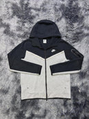 Nike tech fleece cinza e preto